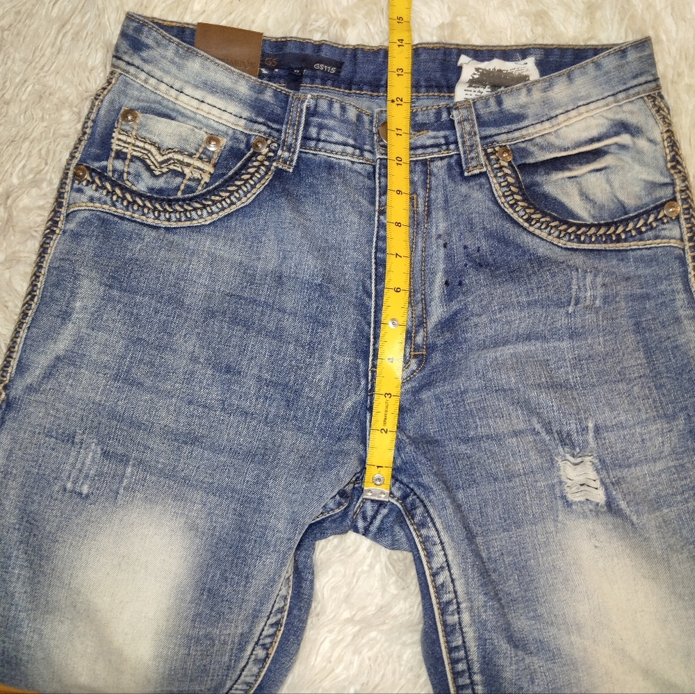 GS115 Brandon Slim Fit Jeans Size 32 - Picture 5 of 16